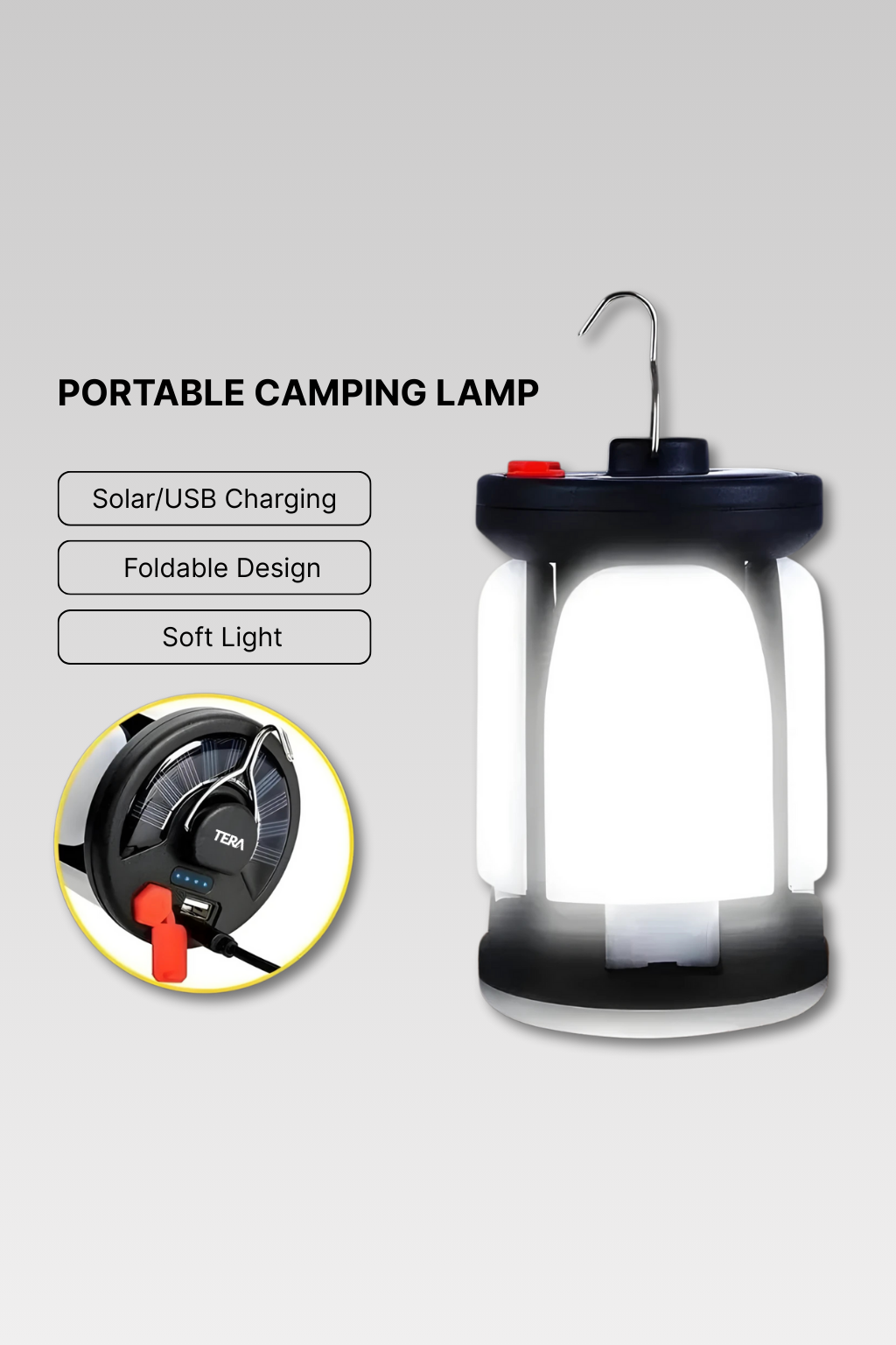 Expandable LED Camping Lantern