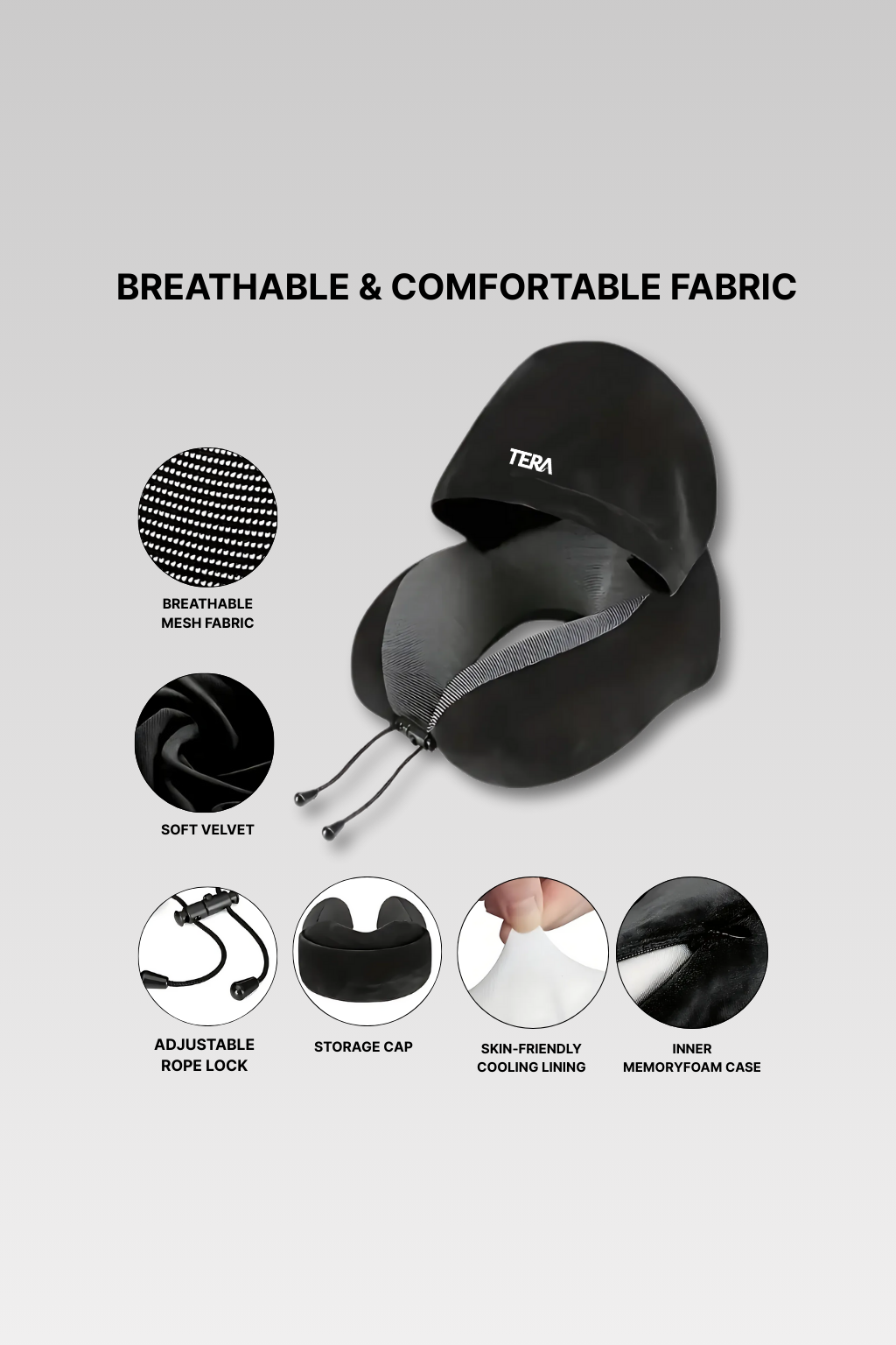 Collapsible Neck Pillow