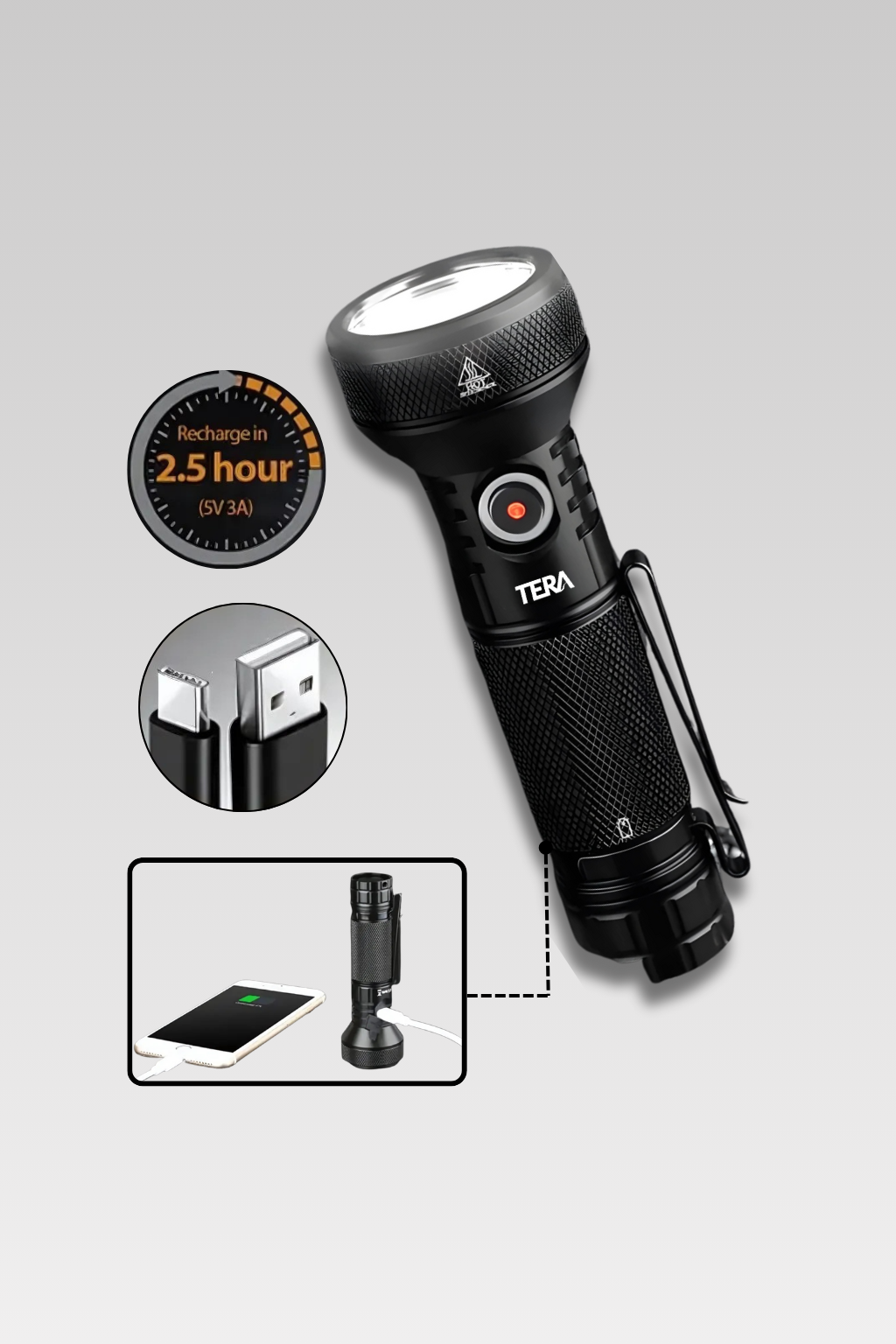 Long Range Flash Light