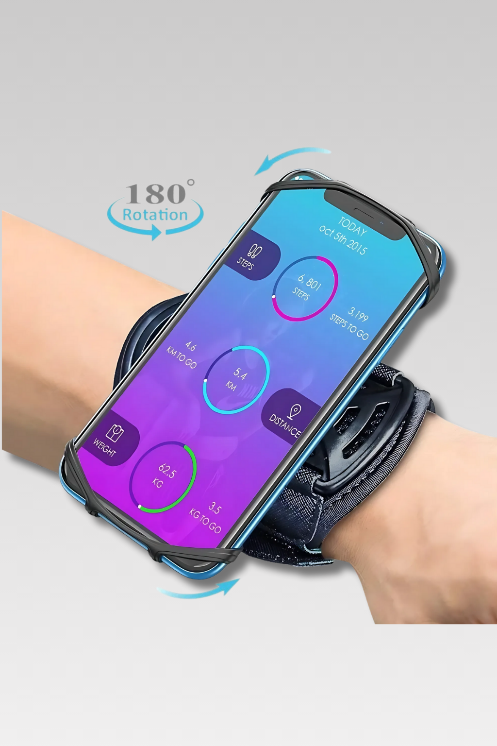 180 Wristband Phone Holder