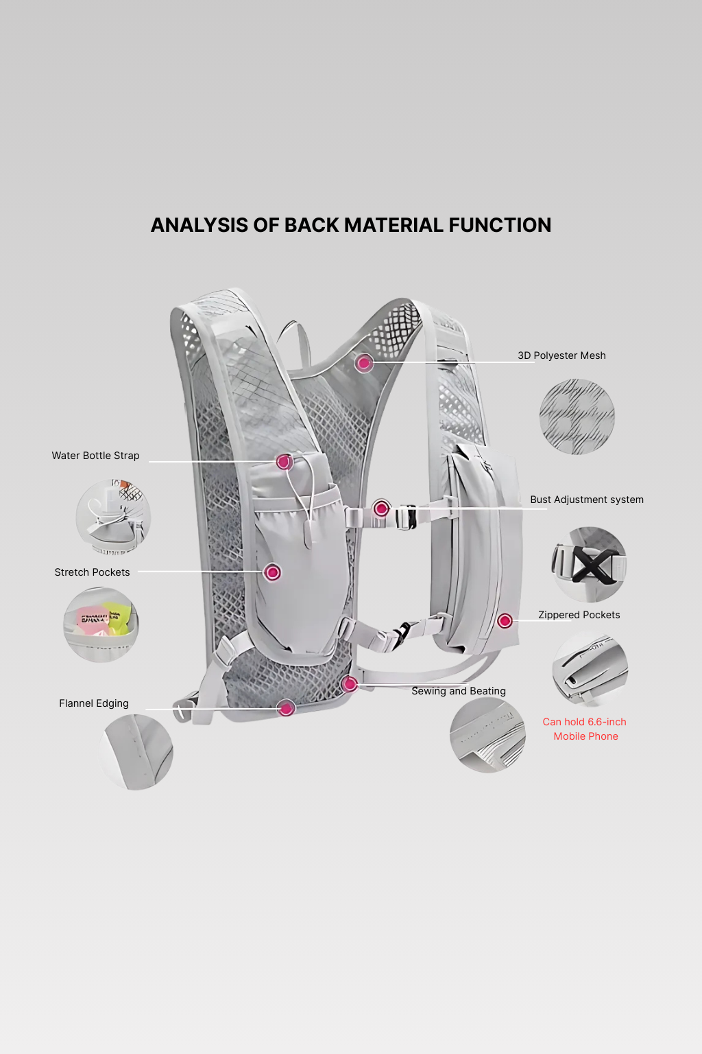 Ultralight Running Hydration Vest