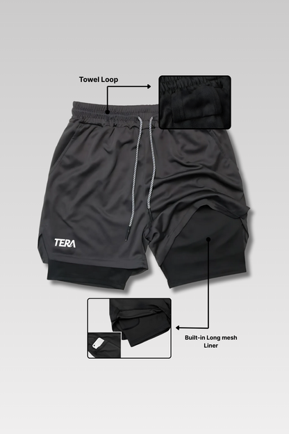 Quick-Dry Training Shorts