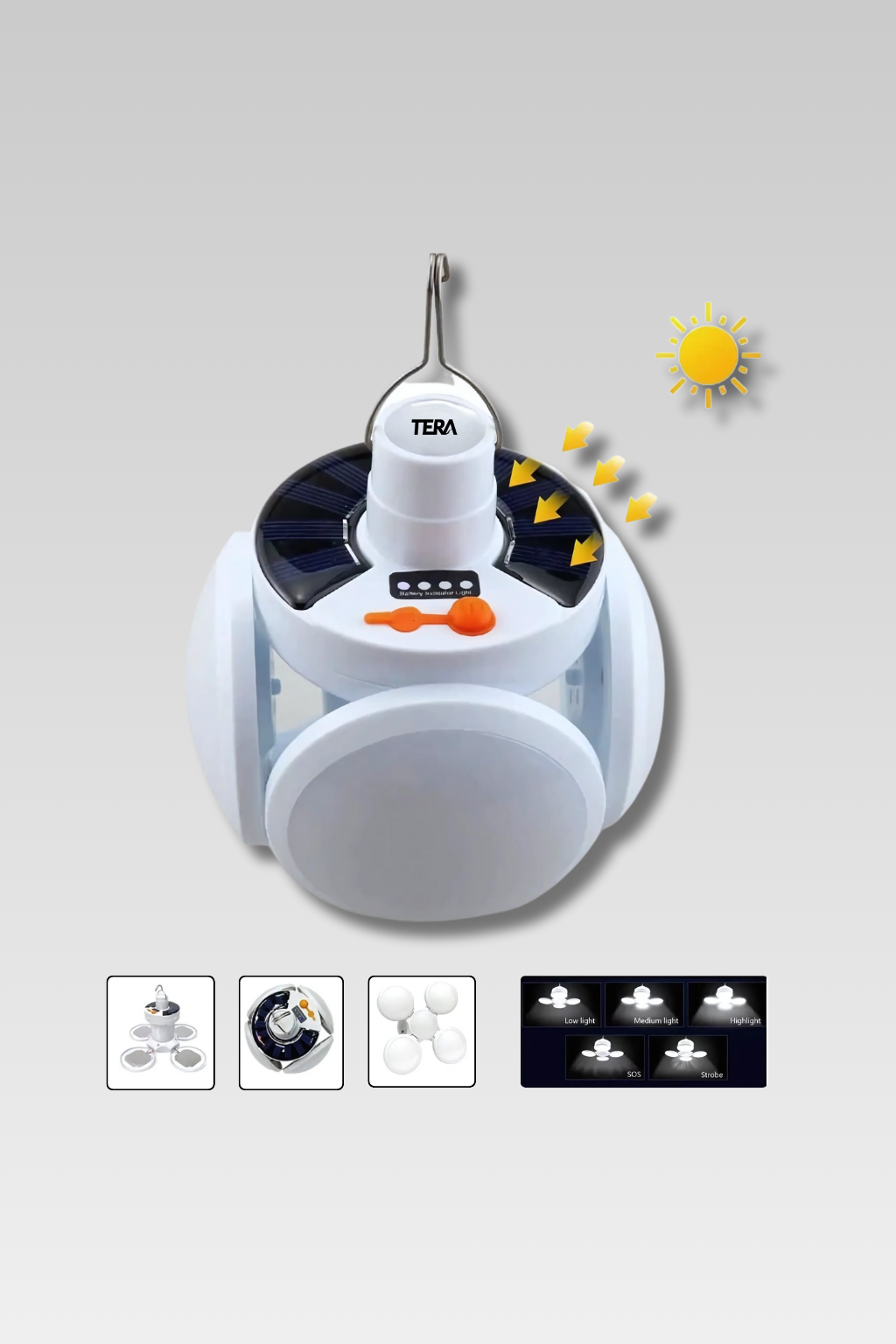 Expandable LED Camping Lantern