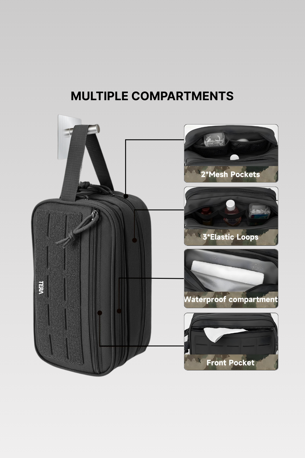 Tactical Toiletry Bag