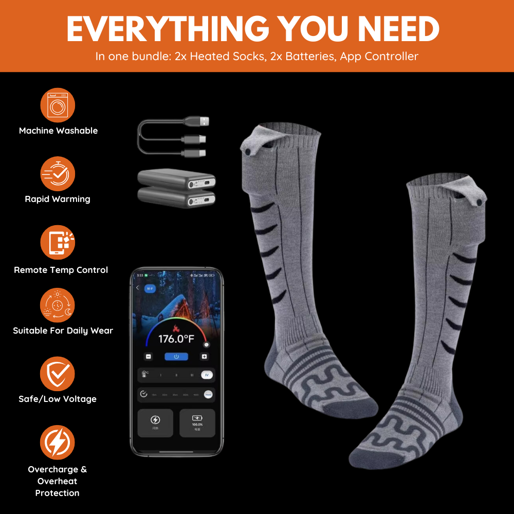 TeraTherm Socks