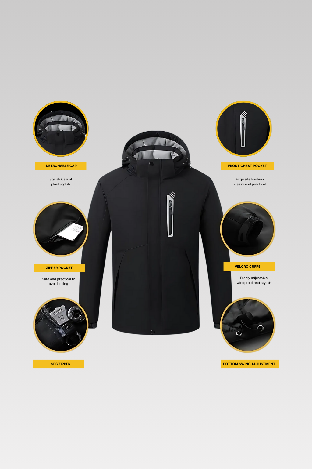 Heated Sports Parka