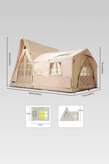 Two Bedroom Inflatable Tent