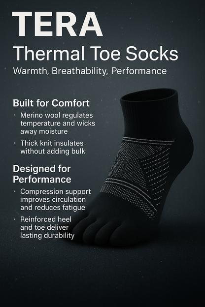 Thermal Toe Socks